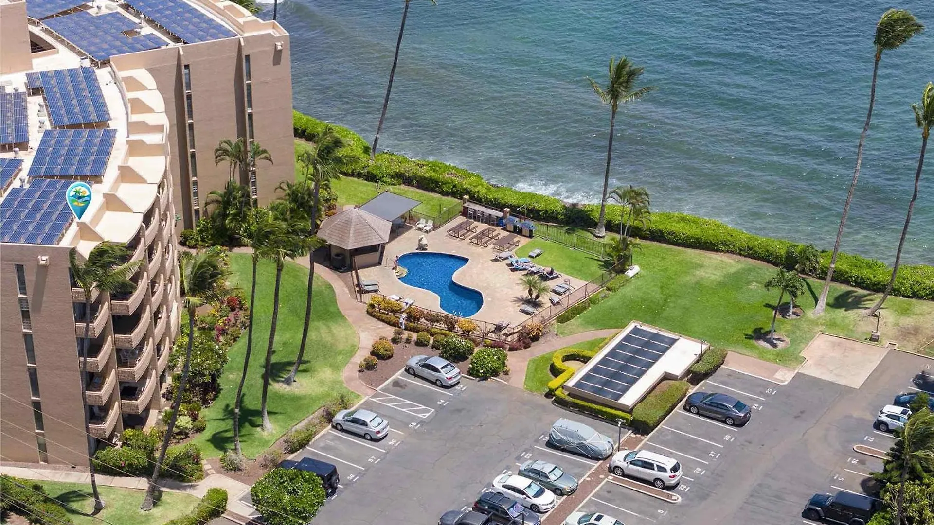 Hébergement de vacances Island Sands 500, Breathtaking Ocean Views, Spacious Lanais, Renovated, Split Ac Wailuku